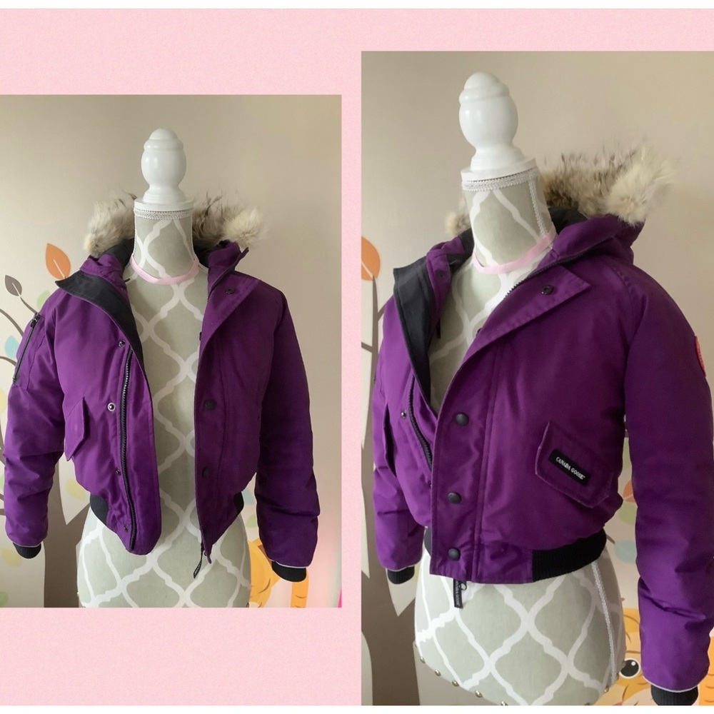 - Girls Canada Goose Rundle Bomber Youth